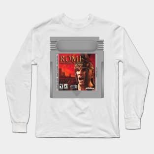 Rome Total War Game Cartridge Long Sleeve T-Shirt